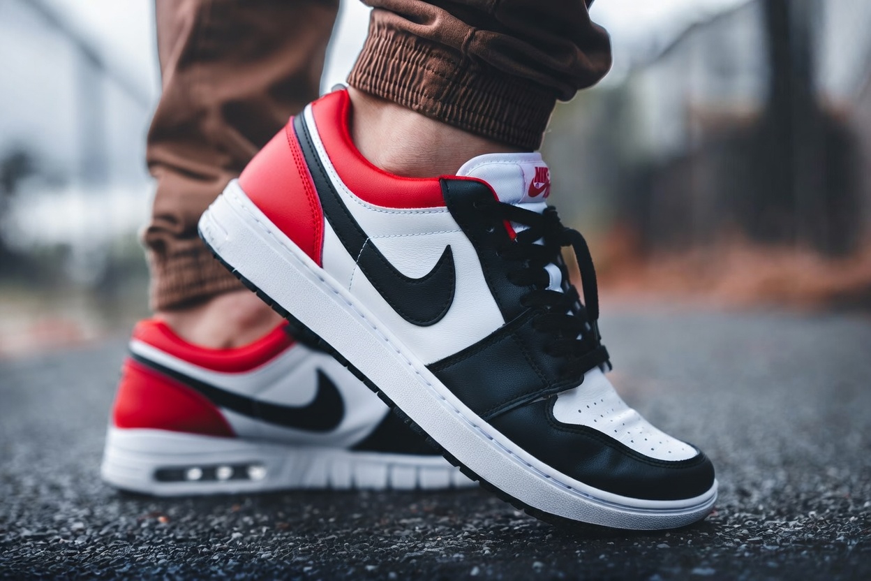 Sneakers and casual outfit